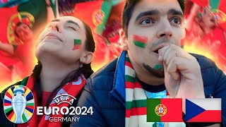 FOI SOFRER ATÉ AO FIM  PORTUGAL X CHEQUIA  EURO 2024 [upl. by Rolyat]