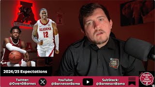 Expectations for Alabama Basketball in 20245 [upl. by Gladwin]