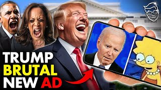 Trump BREAKS Internet With Hysterical Ad TORCHING Biden Debate DUMPSTER Fire 🔥 We Beat Medicare [upl. by Bernadette574]