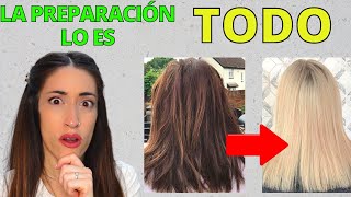 Qué tener en CUENTA para DECOLORARTE el Cabello en CASA Te enseño a HACER LA MEZCLA [upl. by Elvina]