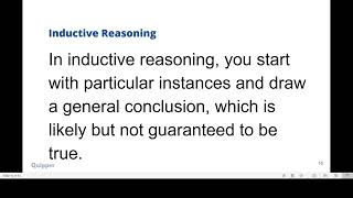 Deductive and Inductive Reasoning and Fallacies [upl. by Iinde]