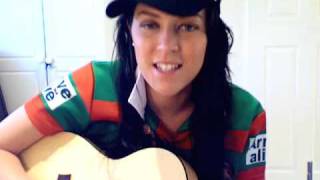 Glory Glory to South Sydney Rabbitohs  Hayley Legg [upl. by Anua250]