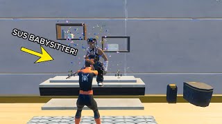 Fortnite Roleplay THE SUS BABYSITTER SHE GOT GYATT A Fortnite Short Film [upl. by Filomena948]