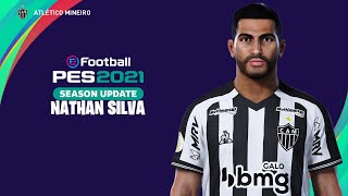 Nathan Silva PES 2021  How to create  Como fazer [upl. by Ocsirf]