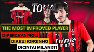 The Most Improved Player Inilah Sandro Tonali  Calon Bintang Besar AC Milan Yang Tak Mata Duitan [upl. by Sivi]