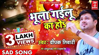 DipakTiwariSadSong  Bhula Gailu Ka Ho  भुला गईलू का हो  New Sad Song 2020 TopVoiceMusic [upl. by Etnoek]