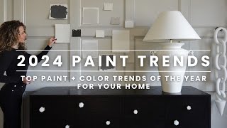 Top Interior Paint Colors for 2024  How to Pick Paint Colors Like a Designer [upl. by Mannos]