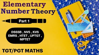 Elementary Number Theorypart 1Peanos AxiomPrinciple of Induction DSSSBNVSEMRSKVS TGT MATHS [upl. by Naniac564]