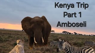 Kenya Safari  Amboseli National Park  Part 1 [upl. by Millham]