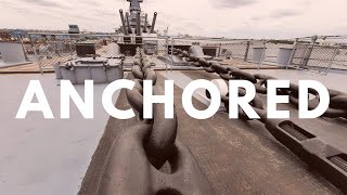 ANCHORED The Battleships Anchor Windlass and Capstans [upl. by Ahsaela]