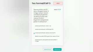 Tes Formatif MP5 Pelatihan Manajemen Alur Pelayanan Bagi Dokter dan Tenaga Kesehatan [upl. by Marylin829]