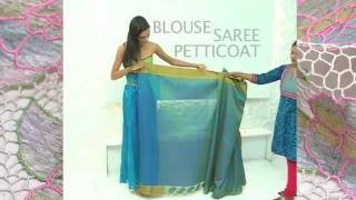 How to Drape a Saree in 3 Easy Steps [upl. by Eiramyelhsa]