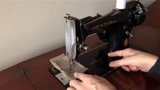 The Singer 201 Is this the finest Sewing Machine ever made [upl. by Thay]