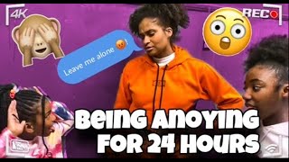 ANNOYING KINIGRADEON FOR 24 HOURS PRANK 😱😱😱😱 [upl. by Ebag]