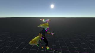 Procedural locomotion animation  starting work on jumping [upl. by Rowen998]