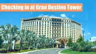 Checking in at Disneys Gran Destino Tower [upl. by Aja741]