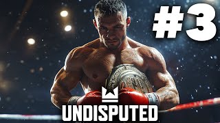 UNDISPUTED PS5 Career Mode Gameplay Walkthrough Part 3  CHAMPIONSHIP FIGHT [upl. by Emia]