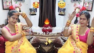 Gori Jhumuru Jhumuru Tora Pada Paunji Full dance cover [upl. by Morell66]