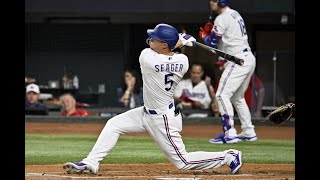 Corey Seager All 177 Hits 21 Postseason of 2023 MLB Season WS MVP Texas Rangers [upl. by Yeznil794]