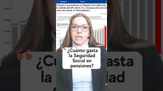 ¿Cuánto gasta la Seguridad Social en pensiones contributivas 😱 shorts [upl. by Sirac]