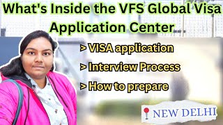 US Visa Application New Delhi  Inside VFS Global  Visa Application procedure  B1 B2 Visa  DS 160 [upl. by Rivalee244]