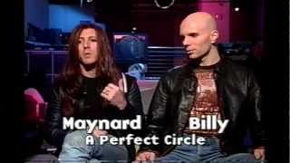 A Perfect Circle Interview MuchMusic Roots [upl. by Nimajaneb]