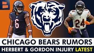 Chicago Bears Rumors BIG Trade Before NFL Trade Deadline Kyler Gordon amp Khalil Herbert Injury News [upl. by Aenit316]