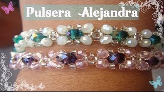 Bisuteria Pulsera Alejandra 6 [upl. by Onida472]