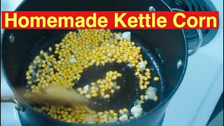 How to Make Stove Top Kettle Corn at Home [upl. by Garrity820]