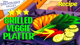 Grilled Veggie Platter Recipe  Dreamlight Valley Easy ⭐⭐⭐ Meal [upl. by Freida]