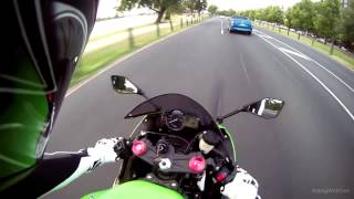 2013 Kawasaki Ninja ZX6R 636 Review [upl. by Aiouqahs]