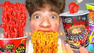 Extreme Spiciest Ramens  ASMR [upl. by Uy]