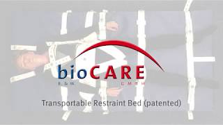 bioCARE  Restraint Bed patented [upl. by Annawaj815]