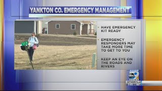 Yankton County Emergency Management Warning About Having Emergency Kit [upl. by Aimal]