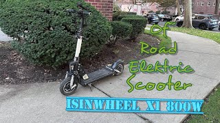 Electric scooter iSinwheel X1 800WOfRoadElektricScooteriSinwheelX1 [upl. by Consolata]