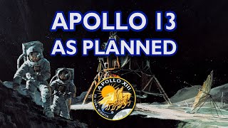 APOLLO 13 As Planned  Jim Lovell on Landing EVAs ALSEP 3rd Stage Impact amp Fra Mauro 197004 [upl. by Geoffry748]