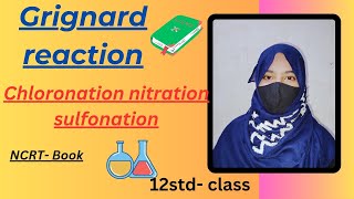 GRIGNARD REACTIONchlorination12std chemistry education halogenation class [upl. by Nylakcaj]