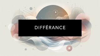 Understanding Différance [upl. by Mannes]