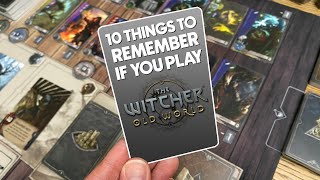 10 Tips You Dont Want to Forget for The Witcher Old World [upl. by Cord]