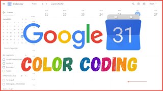 Plan With Me Sunday  Google Calendar Color Coding  Daily Planning Tip [upl. by Eillam]