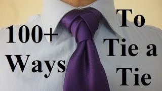 How to tie an Ellie Knot for your Necktie [upl. by Leuname]