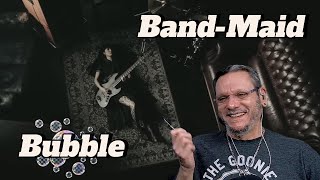 BAND MAID  Bubble Official Music Video  First Time Reaction [upl. by Mazlack]