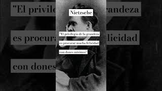 Nietzsche  ¿Conoces la grandeza frases reflexiones filosofia [upl. by Assecnirp]