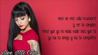 Mon Laferte  Tu Falta De Querer Letra Lyrics [upl. by La33]