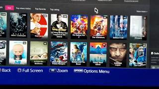 How to Watch free movies on your PS4 2017 My bookmarks [upl. by Nairrod]