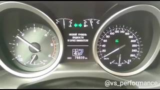 Toyota Land cruiser v8 Top Speed From 0  140 Kmh [upl. by Amliw]