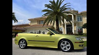 FOR SALE 2006 SAAB 93 AERO 28L TURBOCHARGED  GORGEOUS CONVERTIBLE  CONTACT US TODAY [upl. by Airrehs40]