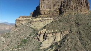 Fremont Pass to Weavers Needle by drone [upl. by Hime]