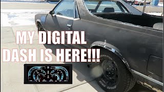 NEW DIGITAL DASH KIT  EL CAMINO UPDATE [upl. by Guibert]