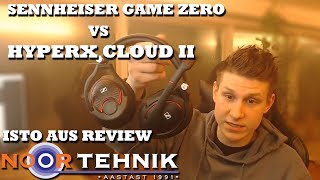 ISTO AUS REVIEW SENNHEISER GAME ZERO vs HYPERX CLOUD II KÕRVAKLAPID  TEAMISTO [upl. by Aihsinat]